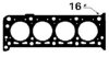 BGA CH5340 Gasket, cylinder head